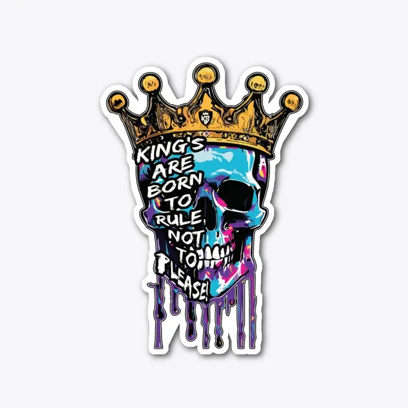 Born to Rule Sticker